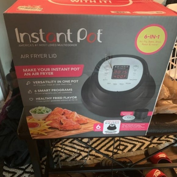 Instant Pot Kitchen Brand New Never Used Instant Pot Air Fryer Lid